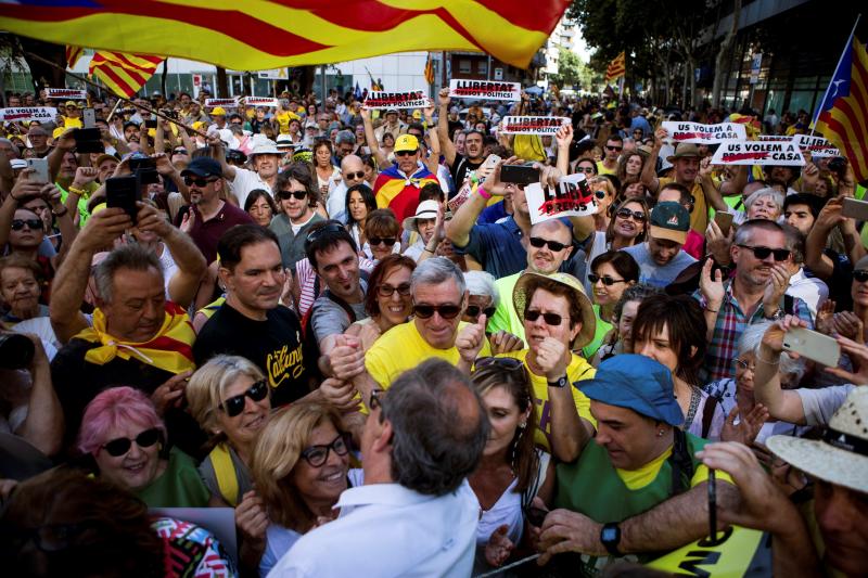 El expresident Puigdemont respalda en un mensaje desde Hamburgo la convocatoria de la ANC, Òmnium Cultural y la Asociación de Derechos Civiles de Cataluña