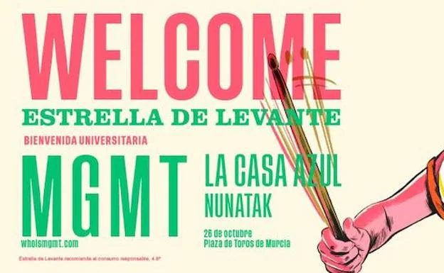 Cartel promocional del 'Welcome 2018'.