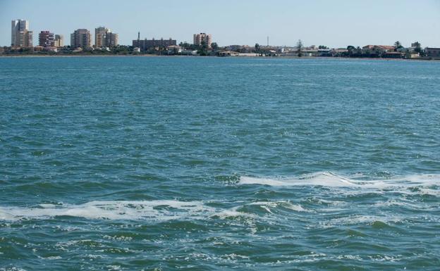 Las aguas del Mar Menor, en una imagen de archivo.