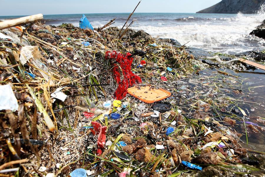 El parque regional Cabo Cope-Puntas de Calnegre es el tramo costero del país más contaminado por residuos plásticos