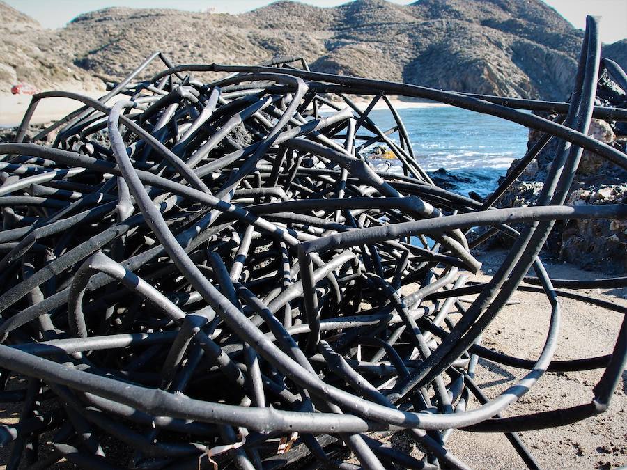 El parque regional Cabo Cope-Puntas de Calnegre es el tramo costero del país más contaminado por residuos plásticos