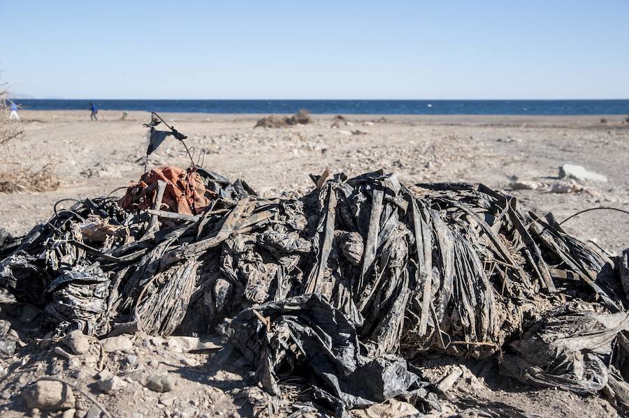 El parque regional Cabo Cope-Puntas de Calnegre es el tramo costero del país más contaminado por residuos plásticos