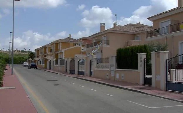 Urbanización Montepríncipe, en Molina de Segura. 