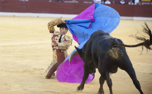 El novillero murciano Fran Ferrer, en una imagen de archivo.