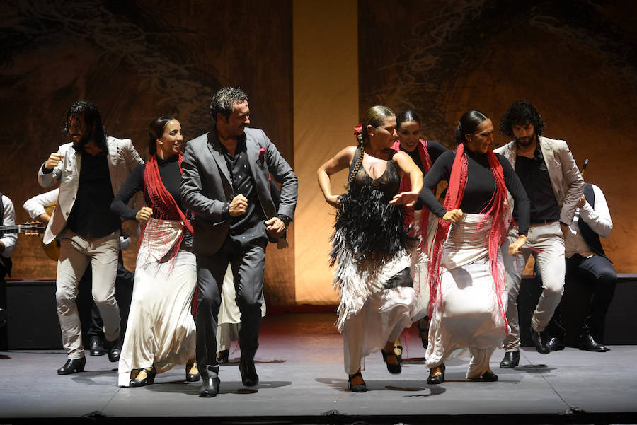 La bailaora ofrece una actuación en el Auditorio Parque Almansa tras recibir el premio del 49 Festival Internacional de Teatro, Música y Danza de San Javier.