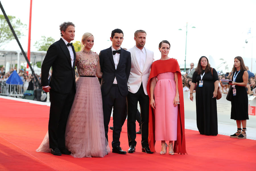 La 75° edición del Festival Internacional anual de Cine de Venecia se abrió con su ceremonia de apertura y con la proyección de la película 'First Man', sobre la preparación de la misión Apolo XI