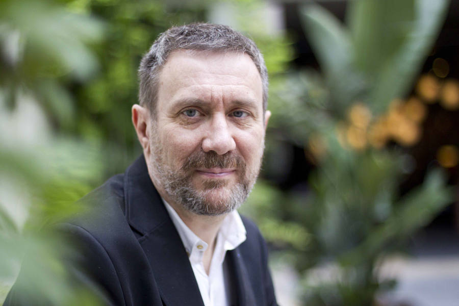 El escritor Luisgé Martín, presidente del jurado del XV Premio Setenil 2018 al Mejor Libro de Relatos Publicado en España.