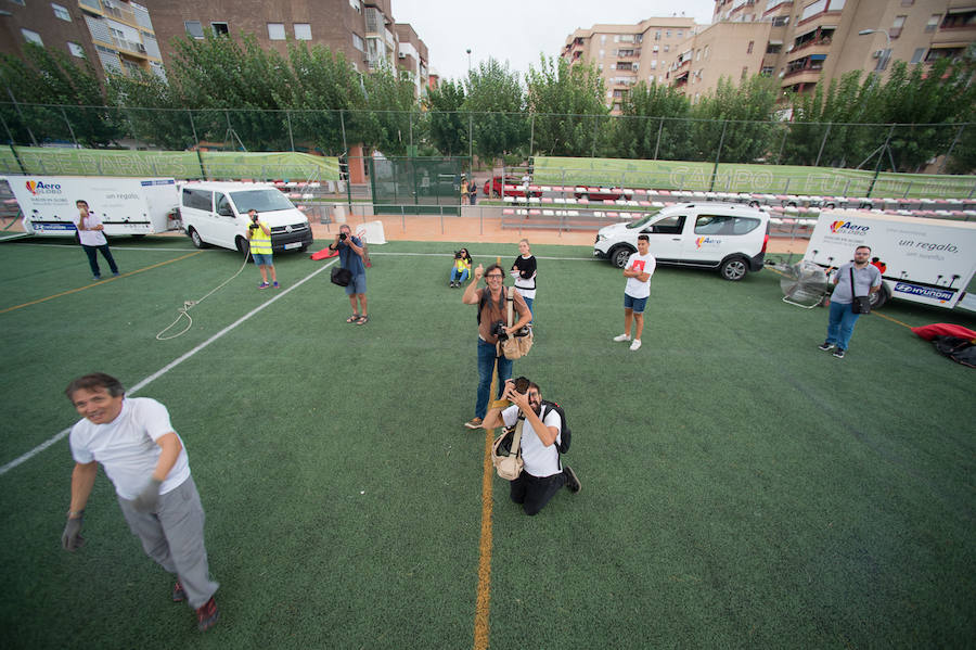 La iniciativa se ha puesto en práctica por primera vez este sábado con motivo de la Feria de Murcia