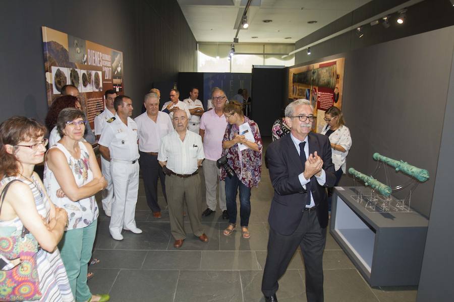 Tras laexposición de las monedas, el museo acoge por primera vez una treintena de piezas del pecio, recuperadas y restauradas, que se podrán visitar hasta el 13 de enero
