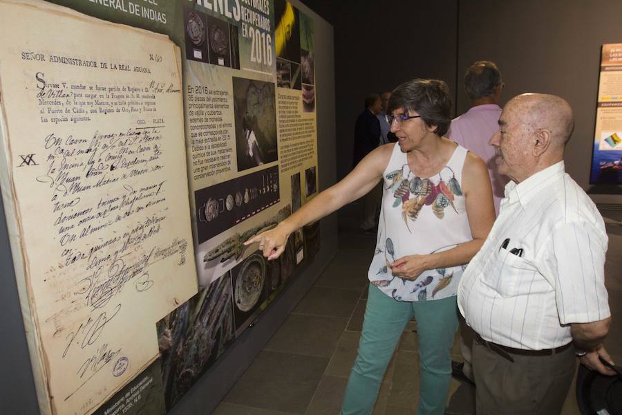 Tras laexposición de las monedas, el museo acoge por primera vez una treintena de piezas del pecio, recuperadas y restauradas, que se podrán visitar hasta el 13 de enero