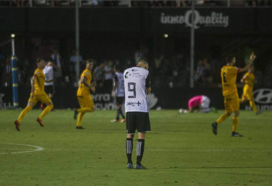 El equipo universitario gana los tres puntos en el Cartagonova tras un gol de Ismael en los últimos minutos, en un partido en el que el Efesé un mejor resultado