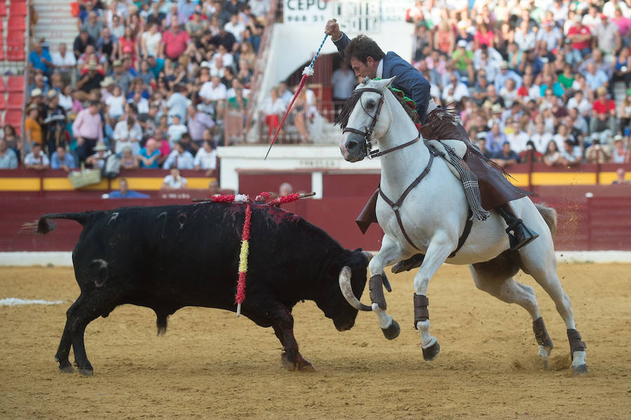 Andy Cartagena, Sergio Galán, Diego Ventura y el mayoral de Los Espartales salen a hombros tras repartirse ocho orejas