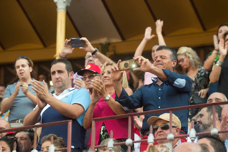 Andy Cartagena, Sergio Galán, Diego Ventura y el mayoral de Los Espartales salen a hombros tras repartirse ocho orejas