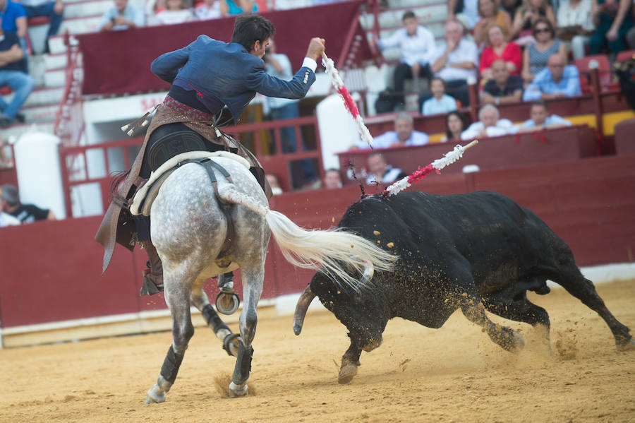 Andy Cartagena, Sergio Galán, Diego Ventura y el mayoral de Los Espartales salen a hombros tras repartirse ocho orejas