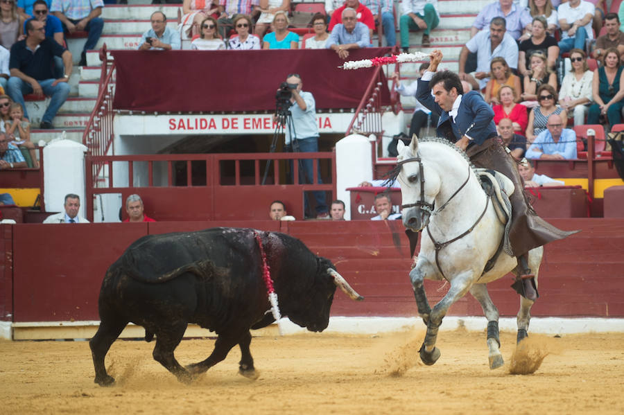 Andy Cartagena, Sergio Galán, Diego Ventura y el mayoral de Los Espartales salen a hombros tras repartirse ocho orejas