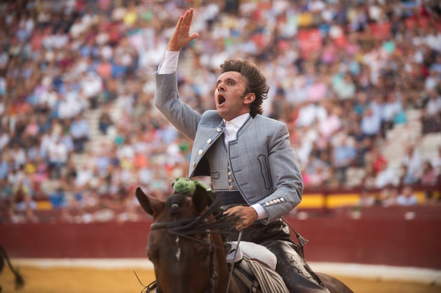 Andy Cartagena, Sergio Galán, Diego Ventura y el mayoral de Los Espartales salen a hombros tras repartirse ocho orejas