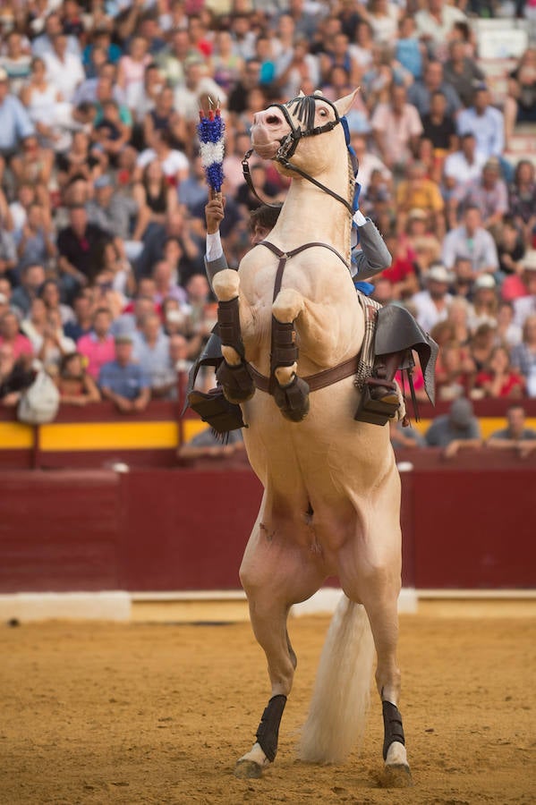 Andy Cartagena, Sergio Galán, Diego Ventura y el mayoral de Los Espartales salen a hombros tras repartirse ocho orejas