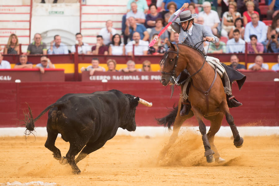 Andy Cartagena, Sergio Galán, Diego Ventura y el mayoral de Los Espartales salen a hombros tras repartirse ocho orejas