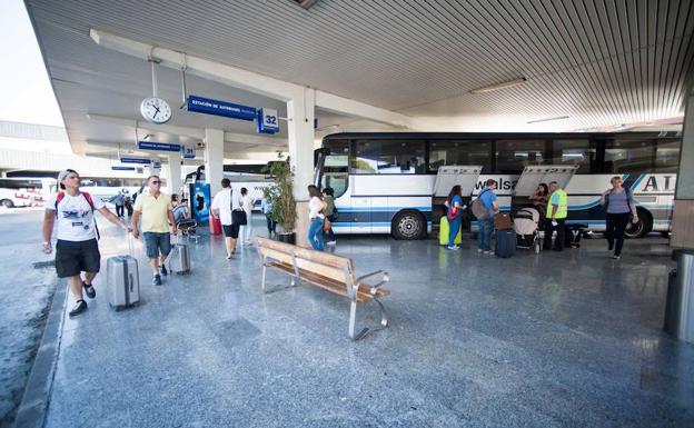 Estación de autobuses de Murcia, en una imagen de archivo.