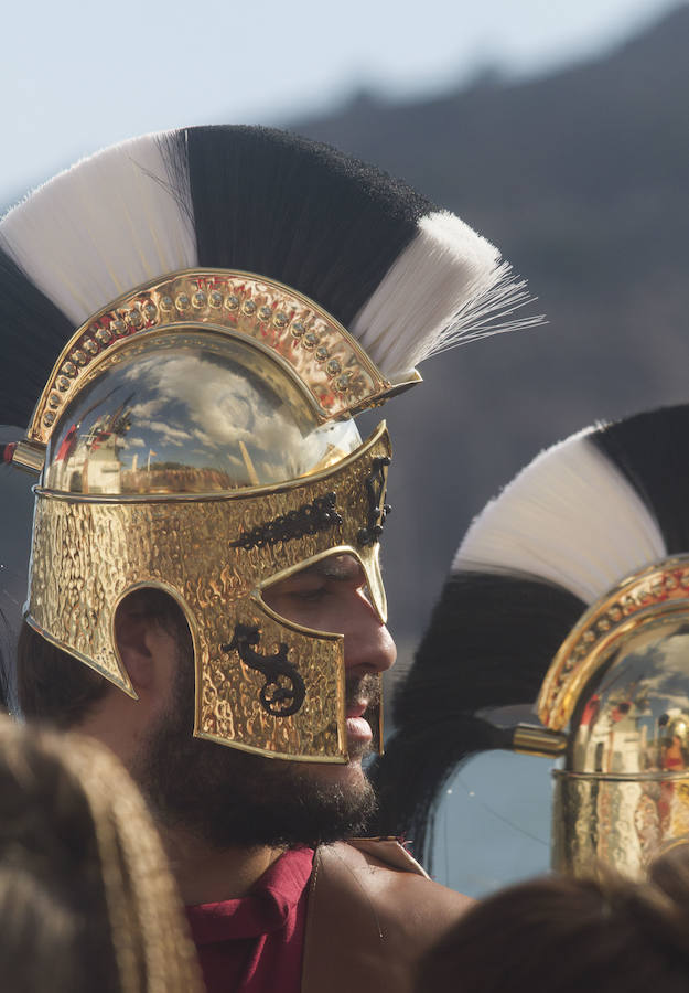 La representación volvió a ser uno de los puntos álgidos de las fiestas de Carthagineses y Romanos