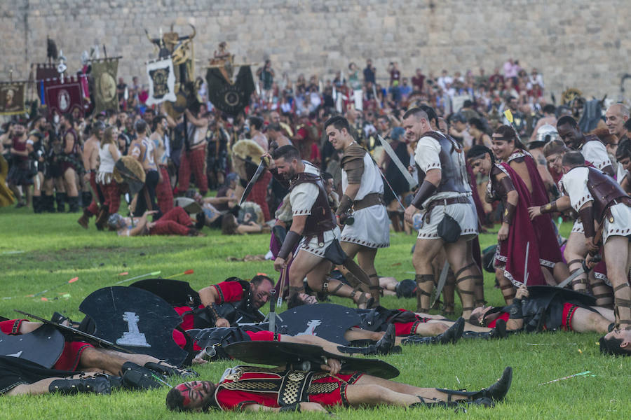 La representación volvió a ser uno de los puntos álgidos de las fiestas de Carthagineses y Romanos