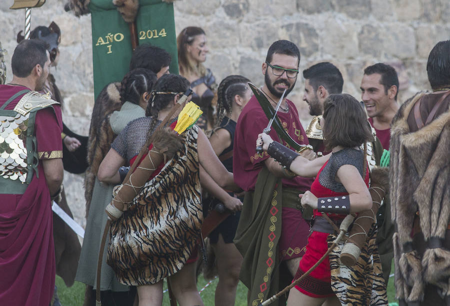 La representación volvió a ser uno de los puntos álgidos de las fiestas de Carthagineses y Romanos