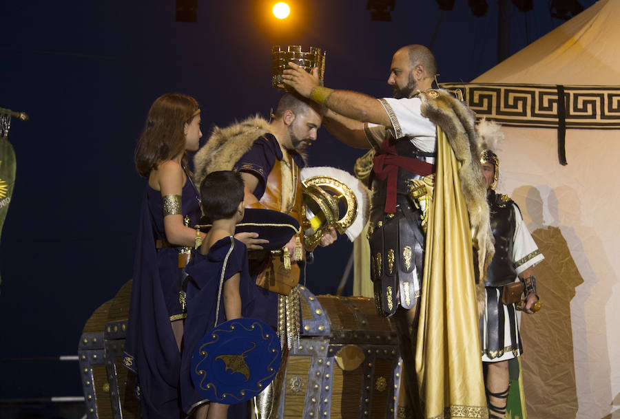 La representación volvió a ser uno de los puntos álgidos de las fiestas de Carthagineses y Romanos