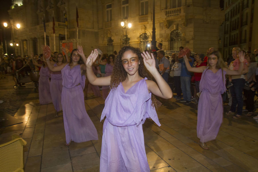 La representación volvió a ser uno de los puntos álgidos de las fiestas de Carthagineses y Romanos