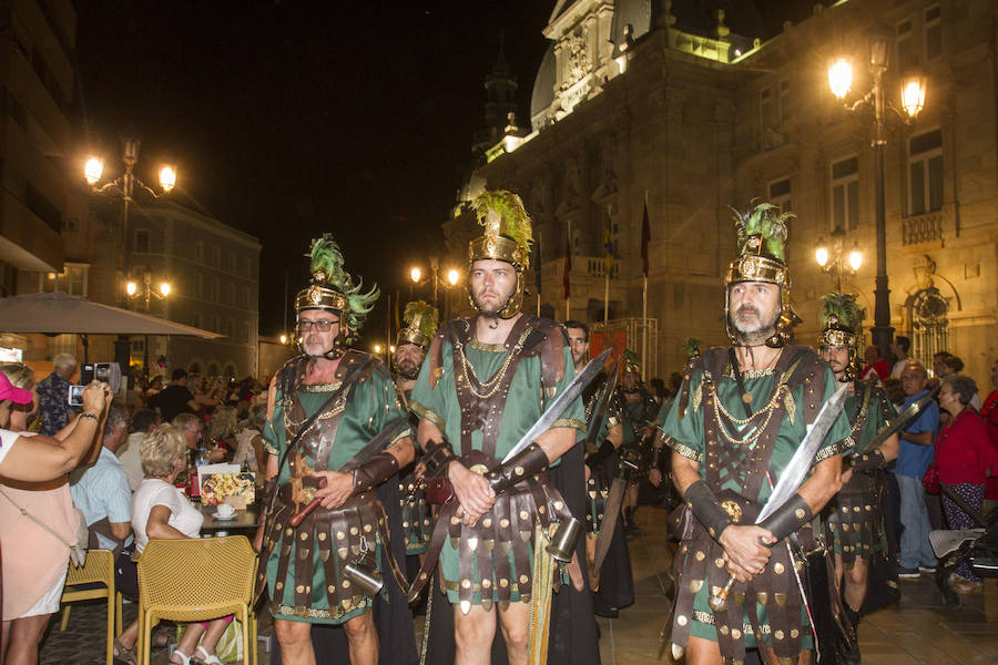 La representación volvió a ser uno de los puntos álgidos de las fiestas de Carthagineses y Romanos