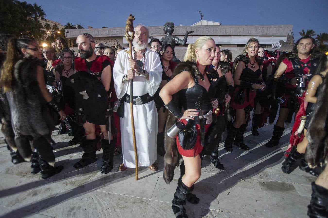 La representación de la alianza carthaginesa contra Roma mete a Cartagena en sus días más intensos de fiestas