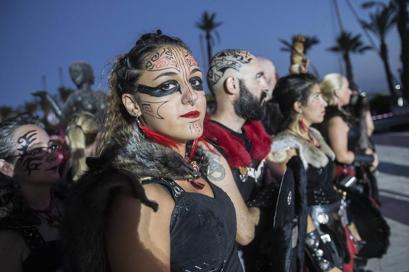 La representación de la alianza carthaginesa contra Roma mete a Cartagena en sus días más intensos de fiestas