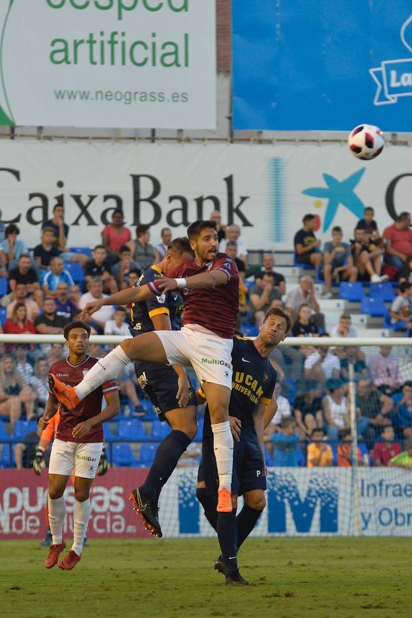 El conjunto vinícola acaba con la racha de victorias del UCAM con un disparo lejano de Gregori en los minutos finales del partido.