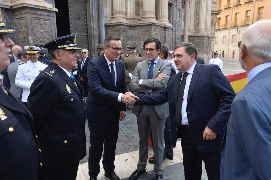 La Policía celebra su día en la plaza de Cardenal Belluga de Murcia