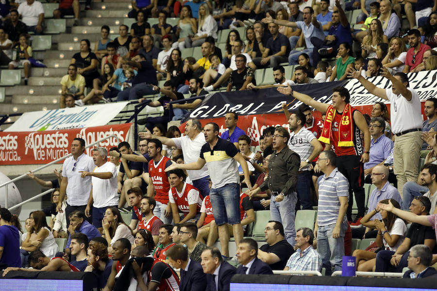 El UCAM CB pierde su primer partido de Liga en el Palacio contra el Valencia, que pasó por encima de los universitarios por 68-81