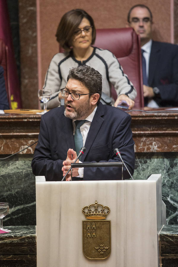 PP y Ciudadanos rechazaron este lunes en el pleno de la Asamblea Regional las enmiendas a la totalidad a la Ley de Aceleración Empresarial.