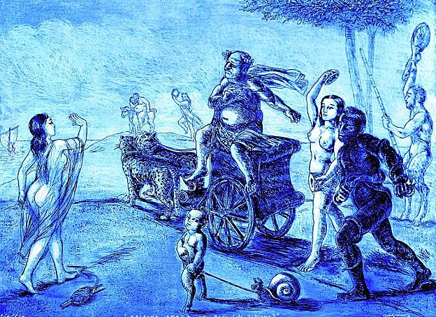 'Ariadna, amada por Baco', de Pepe Yagües, en La Aurora.