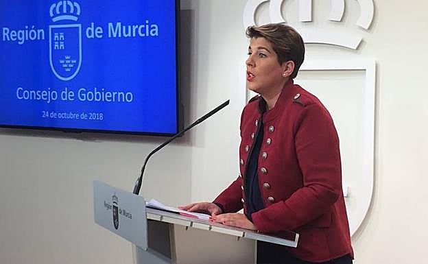 Noelia Arroyo, este miércoles.
