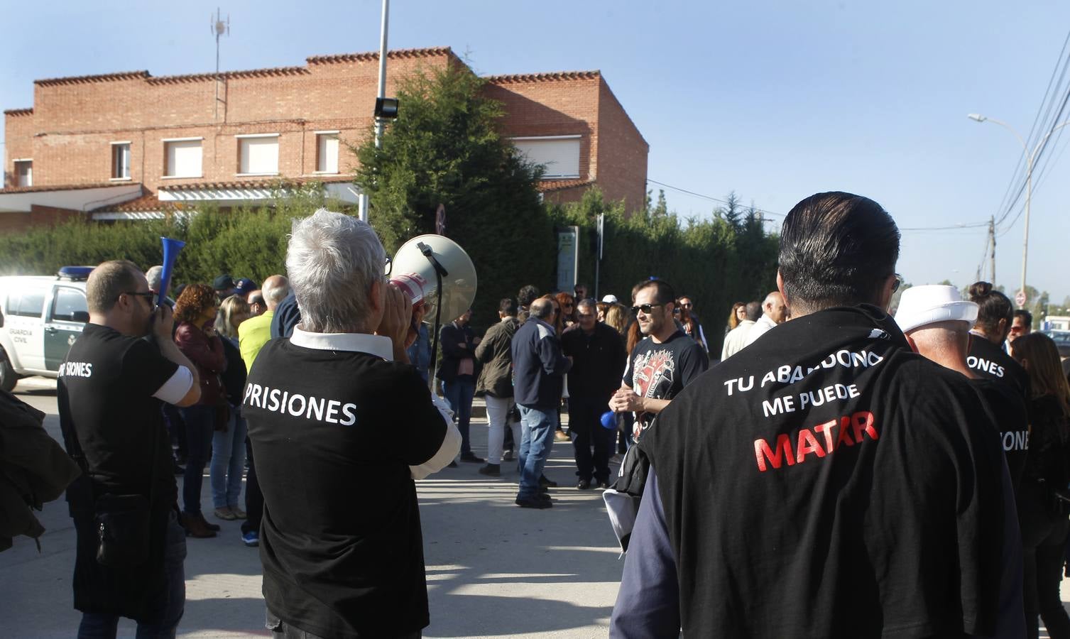 La indignación de los funcionarios de prisiones se deja sentir en Murcia con más fuerza que en ningún otro punto del país