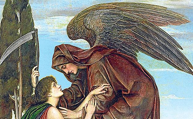 Morgan. 'El ángel de la muerte' (1881).