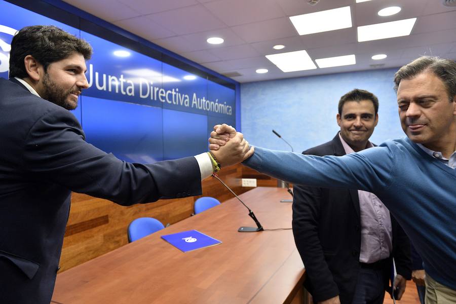 El presidente regional del Partido Popular, Fernando López Miras, ha presidido la Junta Directiva y el Comité Ejecutivo del PPRM donde se han designado también al resto de los miembros que formarán parte del Comité de Campaña de cara a las elecciones autonómicas y municipales de 2019