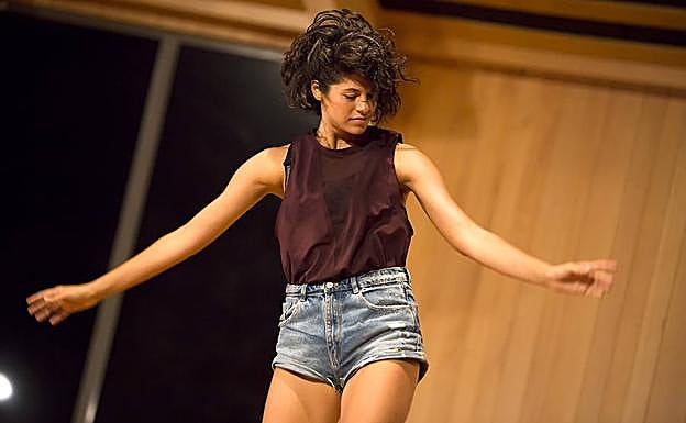 La artista Carlota Mantecón.