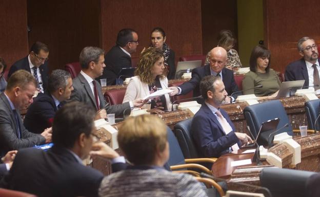 Imagen del Pleno de la Asamblea regional de este jueves. 