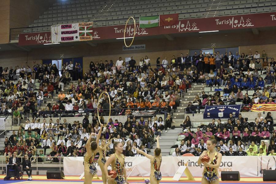 Los campeonatos de gimnasia echan hoy el cierre en Murcia con la disputa de la última fase de la Copa de España 