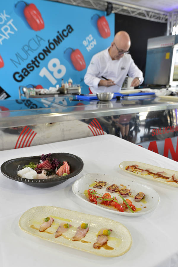 ‘El corte del sashimi’, ponencia ofrecida por Ricardo Sanz (Kabuki, 1* Michelin)