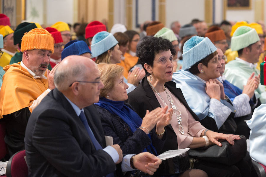 El presidente de la Universidad Católica justifica la ausencia de miembros del Ejecutivo de López Miras en el acto de apertura del curso académico porque «hemos querido estar en paz»