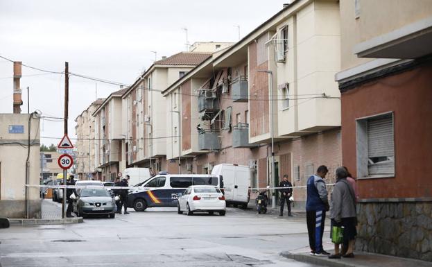 Redada policial en el barrio de Espinardo.