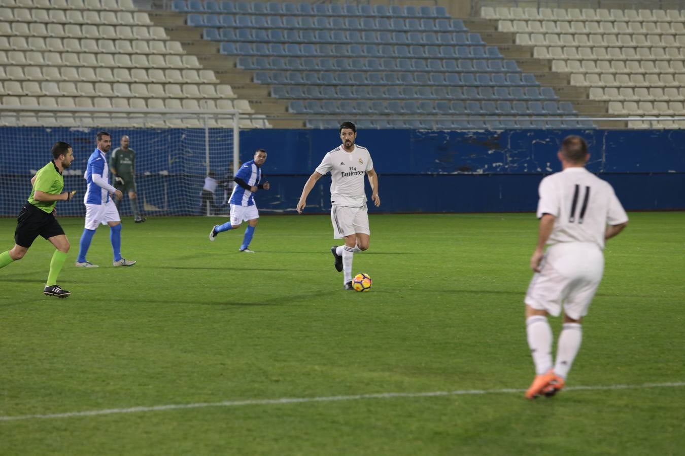 Partidazo en el Artés con motivo del Patrón de Lorca entre las leyendas del Lorca que entrenó Unai Emery y las del Real Madrid