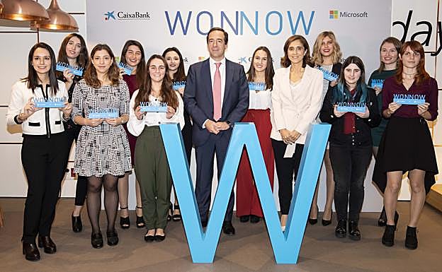 Imagen de las galardonadas.