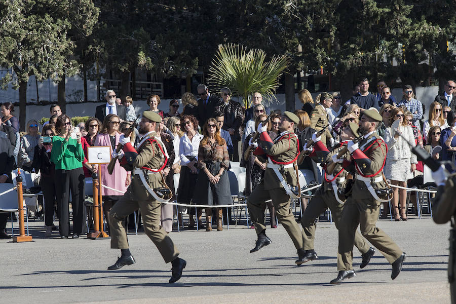 Acto militar organizado por el Regimiento de Artillería Antiaérea 73
