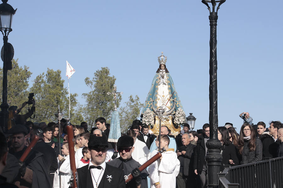 El presidente de la Comunidad, Fernando López Miras, ha asistido este viernes a las fiestas patronales de Yecla, en honor a la Purísima Concepción.